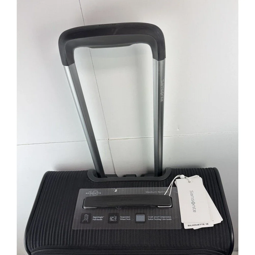 Samsonite Silhouette 18 Medium Softside Check-In Spinner Suitcase Luggage